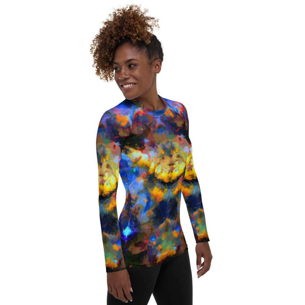 Women's Rash Guard - Prawn Raphaelites