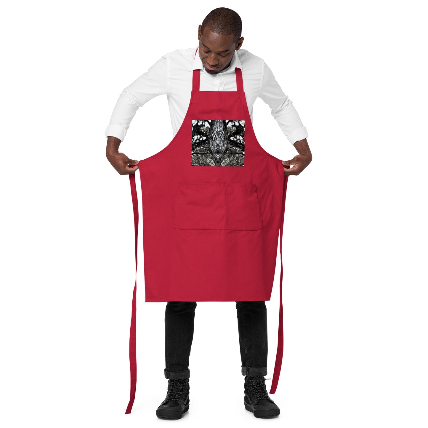 Organic cotton apron | Tree 2008 Carver