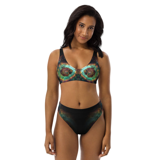 Recycled high-waisted bikini - Ophiuchus Glamour