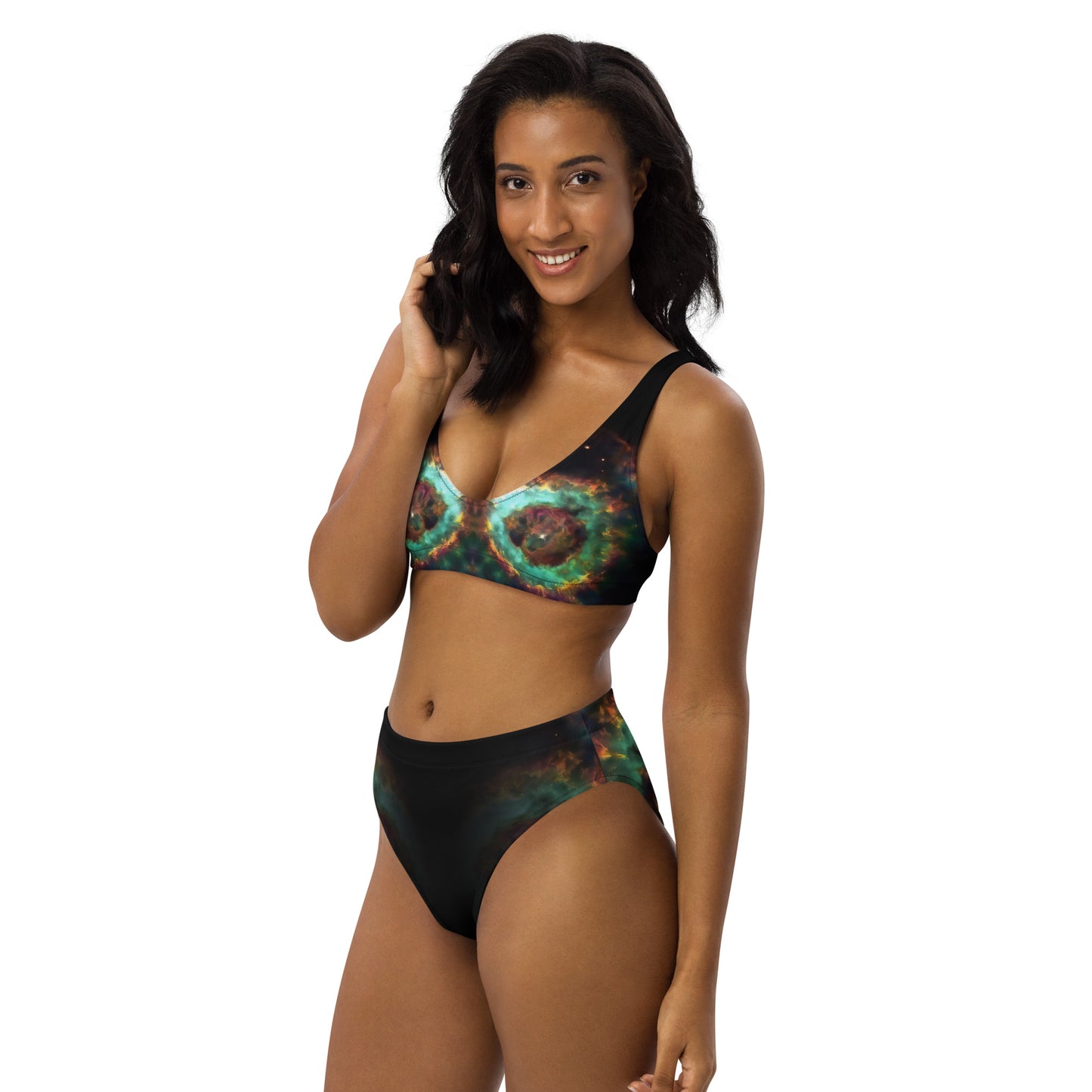 Recycled high-waisted bikini - Ophiuchus Glamour