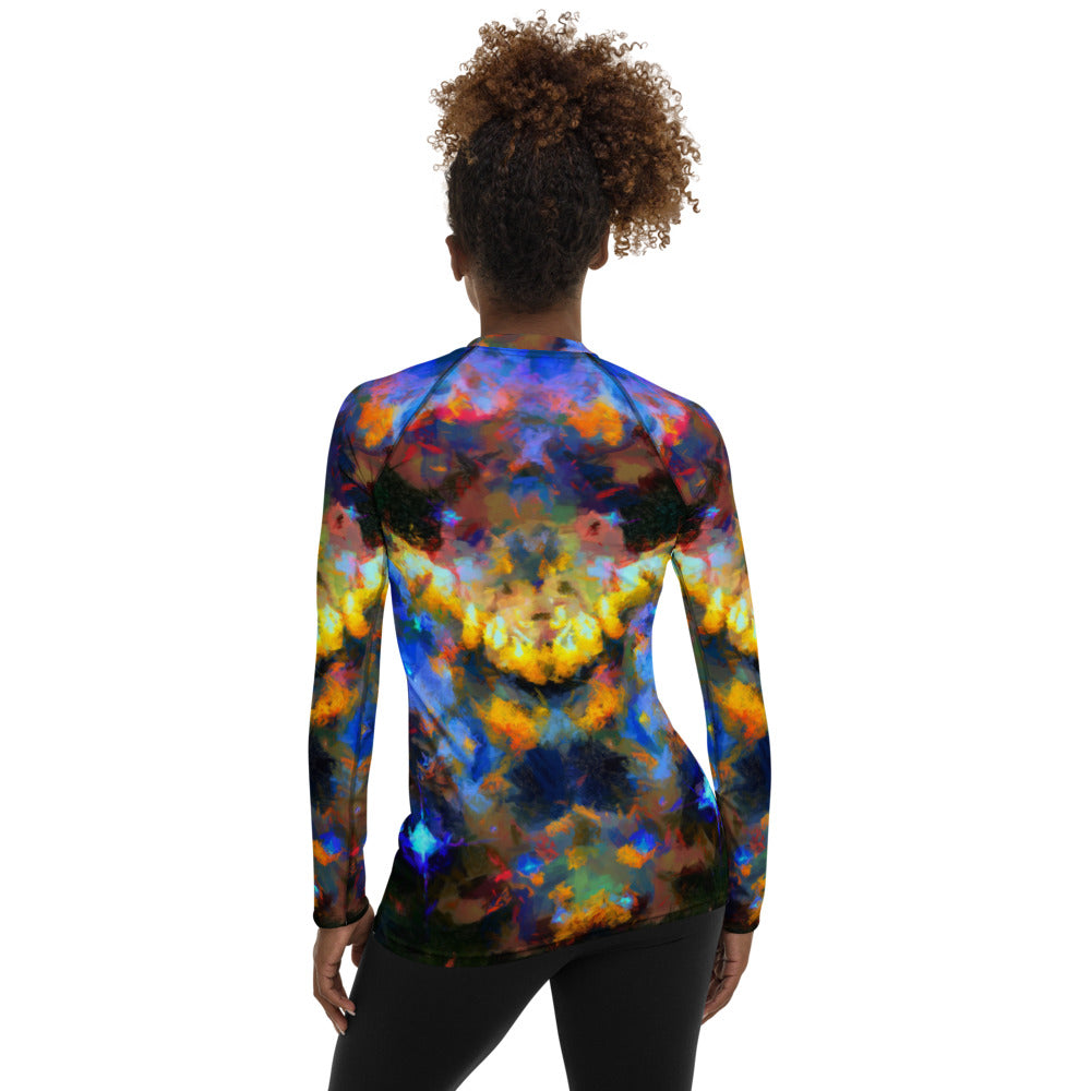 Women's Rash Guard - Prawn Raphaelites