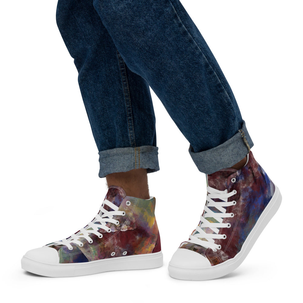 Men’s high top canvas shoes - Fire 3506 LeRoy