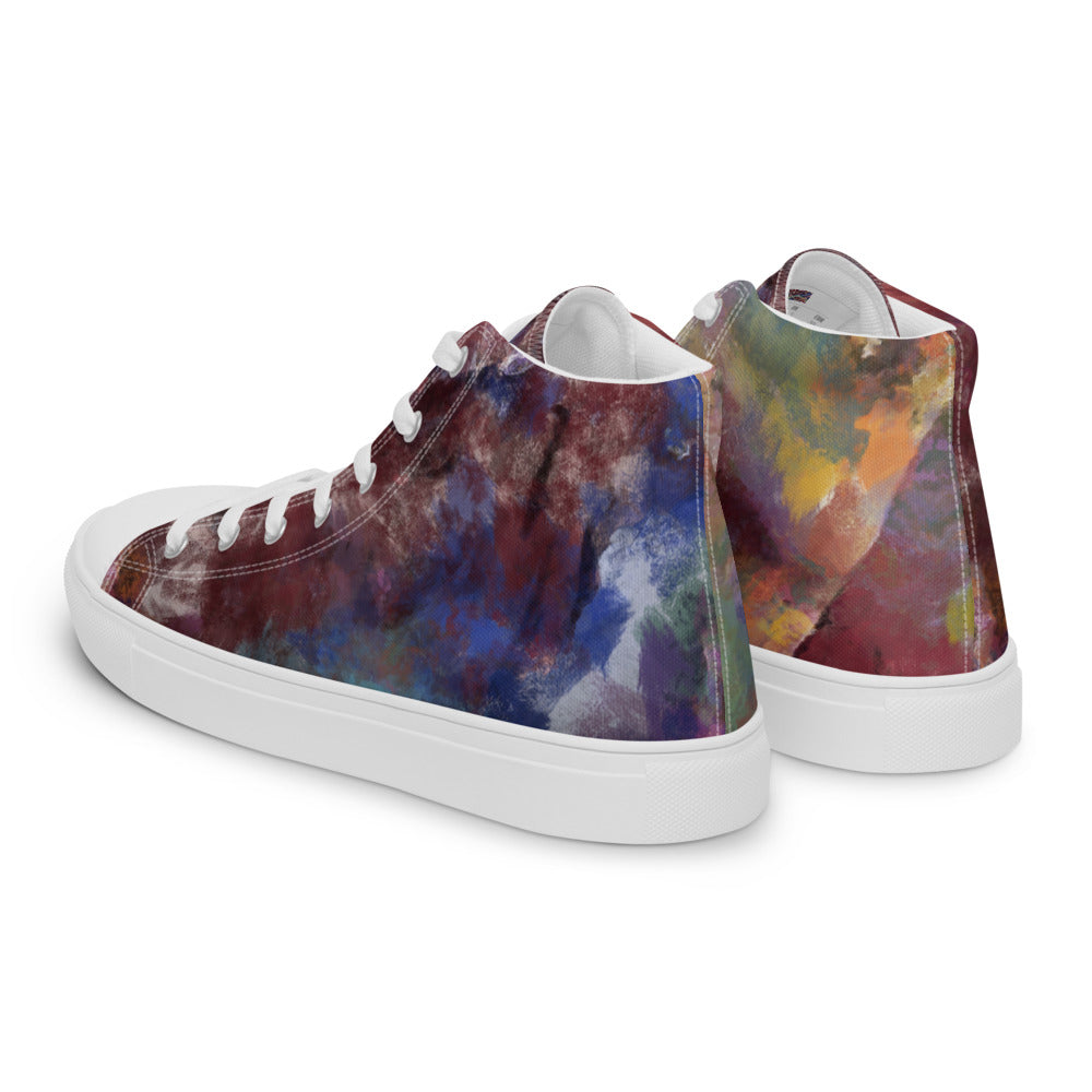 Men’s high top canvas shoes - Fire 3506 LeRoy