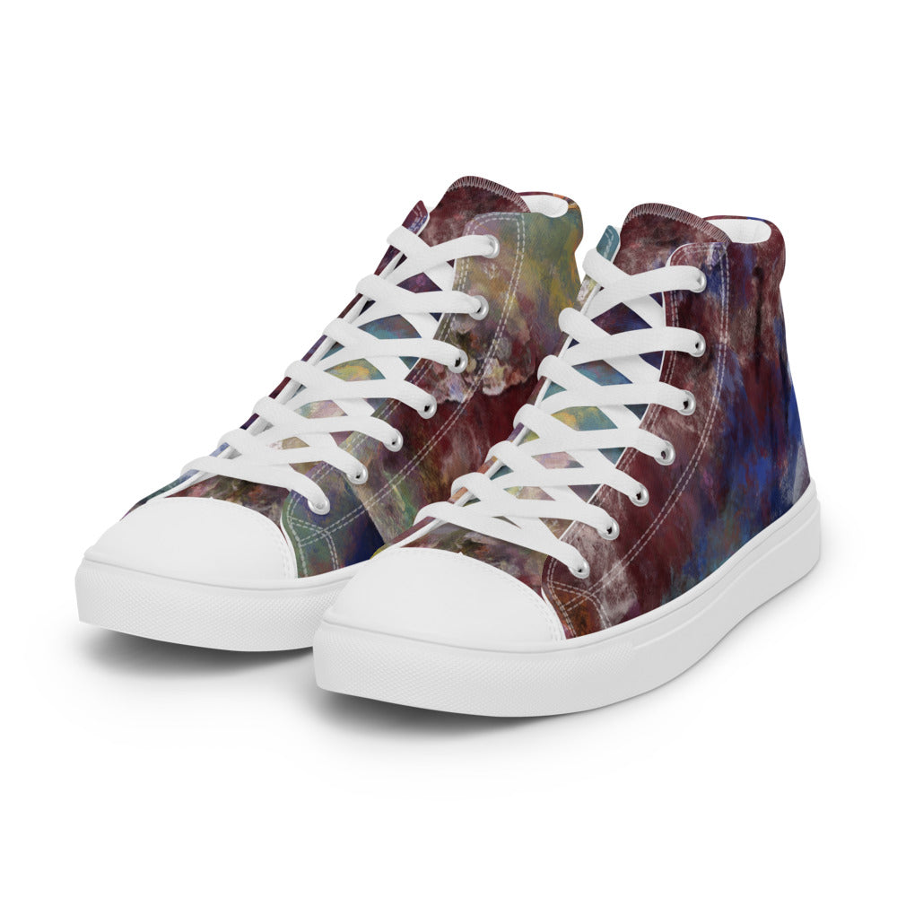 Men’s high top canvas shoes - Fire 3506 LeRoy