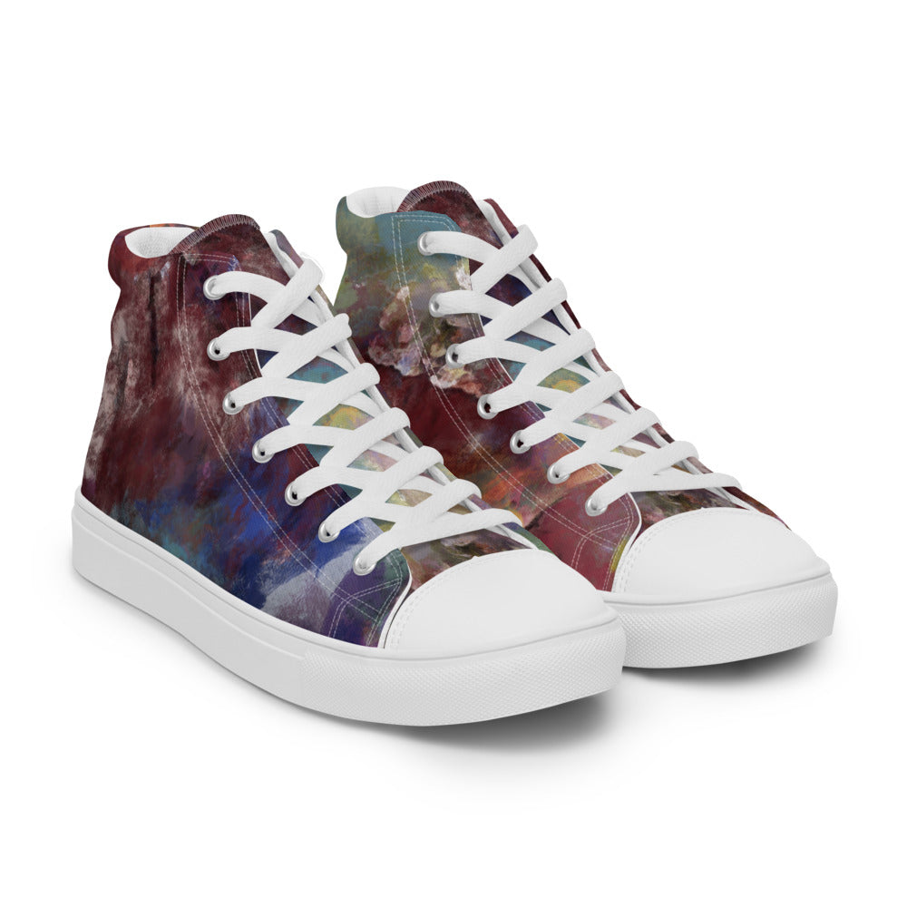 Men’s high top canvas shoes - Fire 3506 LeRoy