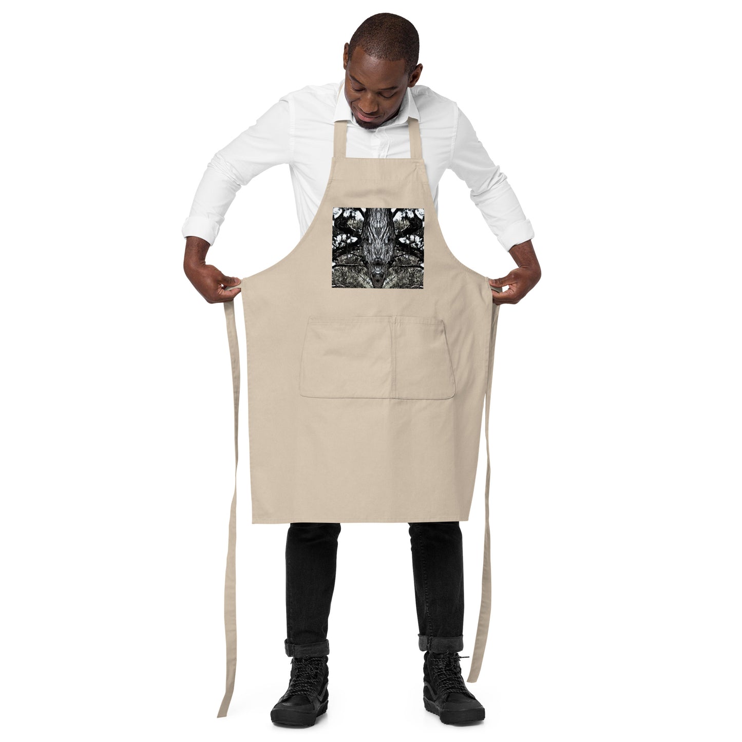 Organic cotton apron | Tree 2008 Carver