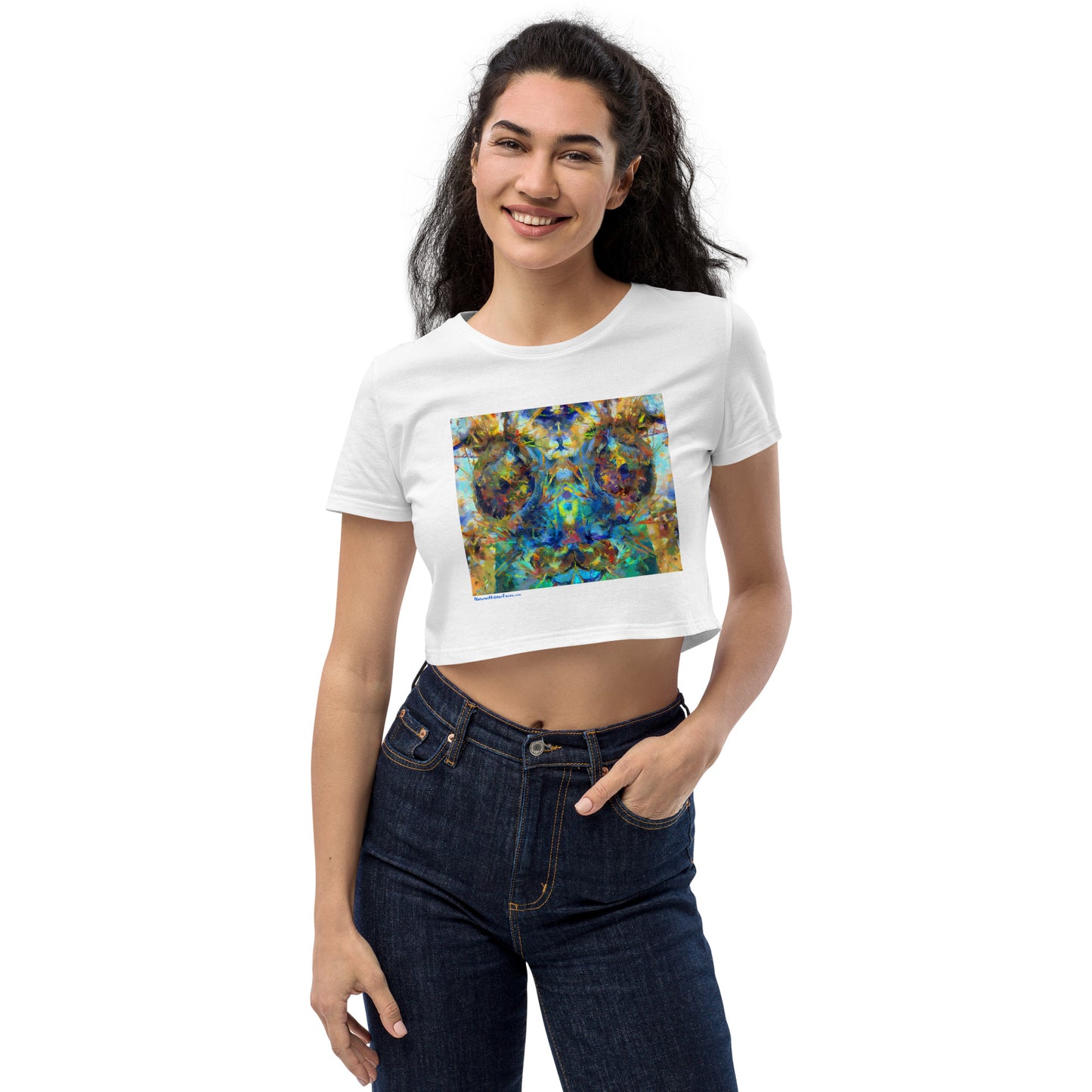 Cactus 2154 Neo Raphaelites | Organic Crop Top