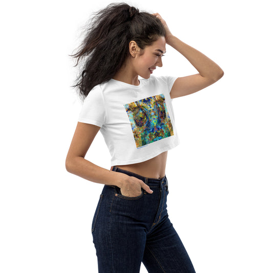 Cactus 2154 Neo Raphaelites | Organic Crop Top