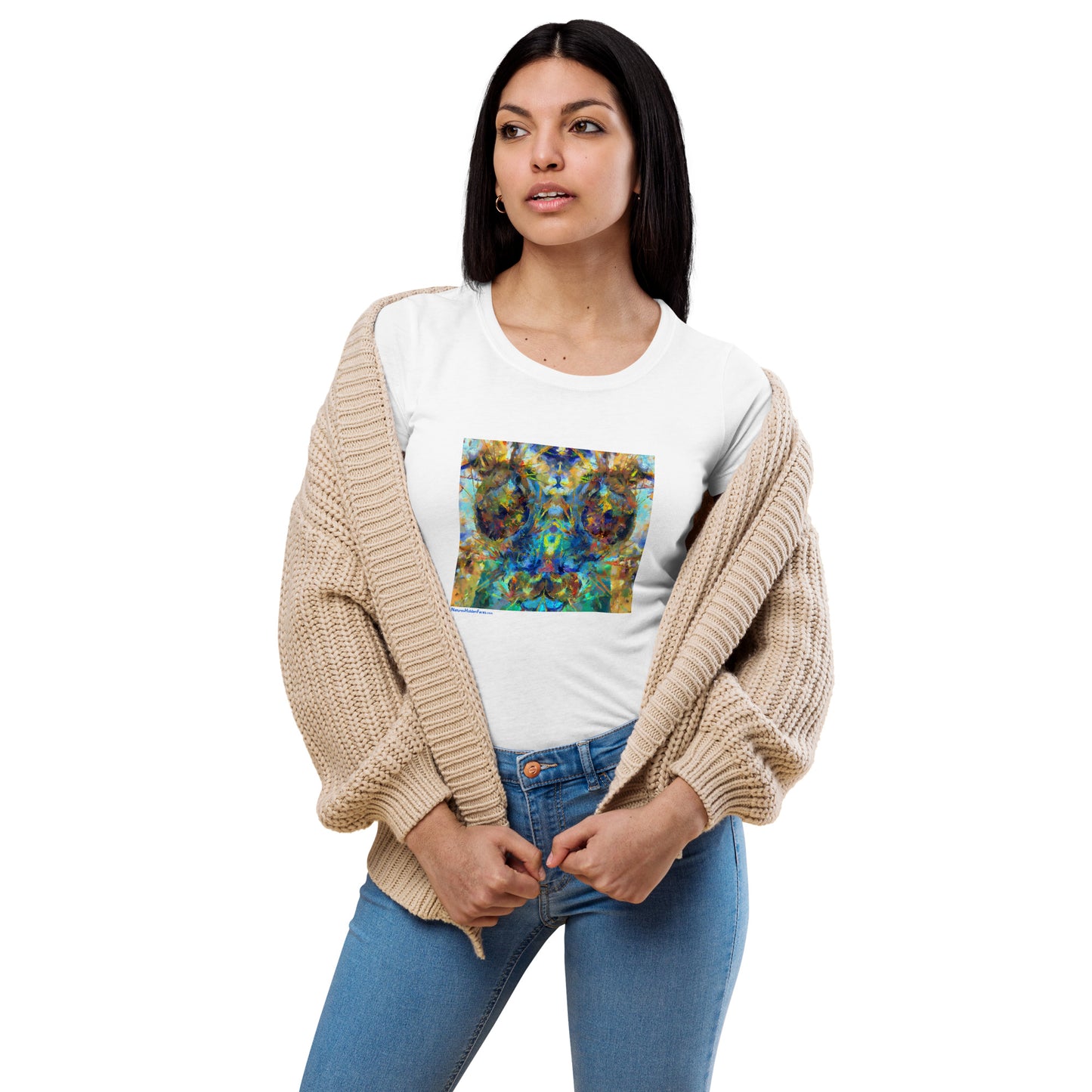 Cactus 2154 Neo Raphaelites | Women’s fitted t-shirt