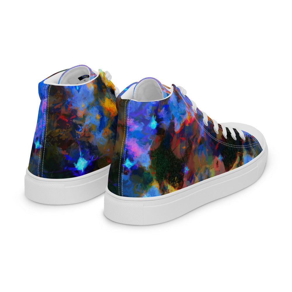 Women’s high top canvas shoes - Prawn Raphaelites